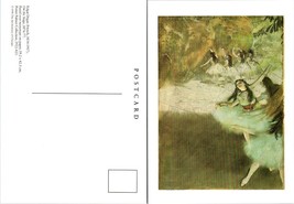 Illinois Chicago Art Institute On the Stage Edgar Degas Ballet VTG Postcard - £7.51 GBP