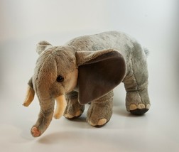 Disney Gray Plush Elephant World Wide Conservation Fund Plush 8&quot; Tall - $16.99