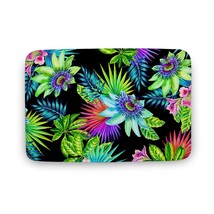 Vibrant Floral Quick-Dry Non-Slip Bathroom Shower Mat - $514.41 MXN