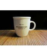 2006 Starbucks Coffee Company White Brown Barista Mug Tea Cup  Est.1971  - €12,92 EUR