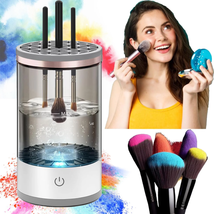 Electric Makeup Brush Cleaner, Cosmetic Brush Cleaner, Automatic Spinnin... - $41.57