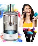 Electric Makeup Brush Cleaner, Cosmetic Brush Cleaner, Automatic Spinning Makeup