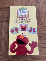 Sesame Street Elmo Has Two Hands Ears And Feet VHS - £38.89 GBP
