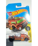 Hot wheels crate racer experimotors track stars 810 die cast copper brown - $91.26 MXN
