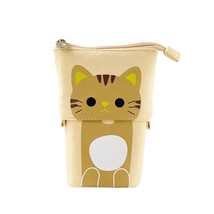 Flexible Big Cat Pencil Case Fabric Quality School Supplies Stationery Gift Scho - £115.24 GBP