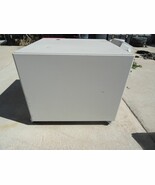 UNIVERSAL ROLLING CART STAND XEROX COPY MACHINE ALL METAL W/ STORAGE 22&quot;... - $95.36 CAD
