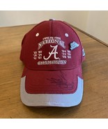 Vintage Alabama Crimson Tide 12 Time National Champions Hat with Pen Rare - £15.61 GBP