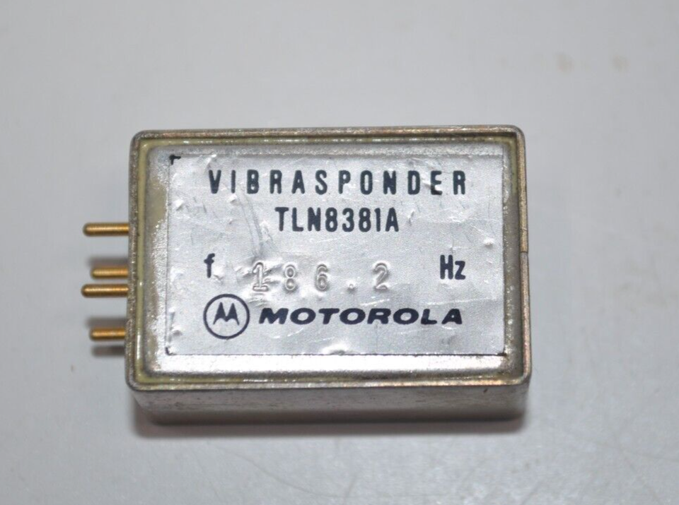 Motorola TLN8381A VibraSponder Frequency Chip - FREQ 186.2 Hz - $14.84