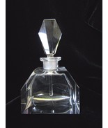Vintage Czech Perfume Bottle~Dauber Intact~Signed~3 3/4&quot; Tall~Collectibl... - $114.07