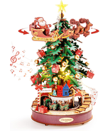 Rolife Christmas Melody Tree Music Box 3D Wooden Puzzle with Light - €58,01 EUR