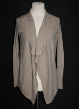Moda International Women Sweater Size Small S Khaki Tan Cashmere Blend C... - $22.50