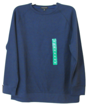 Banana Republic L/S Waffle Crew Sweatshirt, Mid-weight BLUE Men&#39;s Sz XL NWT - $399.85 MXN