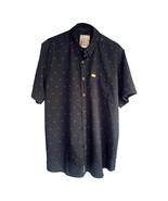 Mens Dixxon Finney L Short Sleeve Button Down Shirt Black Hammer Wrench ... - $737.21 MXN