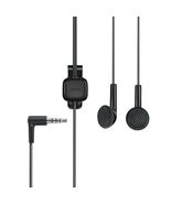 Nokia WH-102 HS-125 Earbuds 3.5mm Stereo Headset Original OEM Black New - $7.99