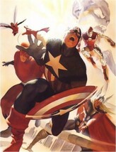 2016 SDCC EXCLUSIVE Alex Ross Canvas Art Print LOW #10/100 ~ Avengers 4 ... - £225.40 GBP