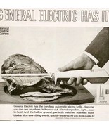 1965 General Electric Carving Knife Advertisement Kitchen Gadgets Tools ... - £22.53 GBP