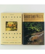 Lot of 2 Books Bridges of Madison County &amp; Slow Waltz in Cedar Bend Waller - £13.58 GBP