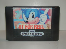SEGA GENESIS - SONIC THE HEDGEHOG (NOT FOR RESALE) (Game Only) - £27.57 GBP