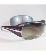 Prada SPR 61I Purple Metallic/Silver Designer Sunglasses w/Case - $123.09 CAD