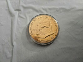 1974 American Revolution Bicentennial Commemorative Medal (John Adams) in case - £8.01 GBP