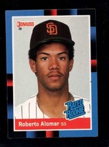 1988 Donruss #34 Roberto Alomar Nmmt (Rc) Padres Hof *AZ5954 - £4.31 GBP
