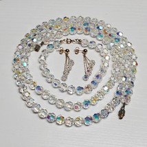 Austrian Crystal 3-piece Set 32&quot; Necklace 7&quot; Bracelet 1.25&quot; Drop Stud Earrings - $129.00