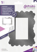 Crafters Companion Foilpress - Stamp &#39;N&#39; Cut Dies Cardmaking Lyon Frame New - $18.68