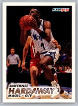 1993-94 Fleer #343 Orlando Magic Card Anfernee Hardaway Rookie Card RC - £0.77 GBP