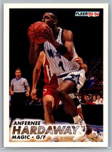 1993-94 Fleer #343 Orlando Magic Card Anfernee Hardaway Rookie Card RC - £0.73 GBP