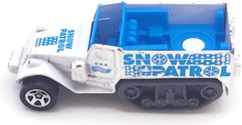Vintage! 1974 Hot Wheels White and Blue Snow Patrol Truck, Made in China - $9.89