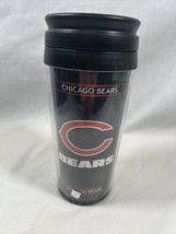 NFL Chicago Bears 16 Ounce Acrylic Travel Mug Tumbler with Wrap Insert Old Logo - £11.70 GBP