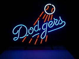 Los Angeles Dodgers Sports Neon Sign 16&quot;x15&quot; - £108.67 GBP