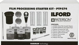 Paterson Photographic Patterson &amp; Ilford Darkroom Film Processing Kit PT... - £85.55 GBP