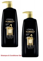 L&#39;Oreal Paris Elvive Total Repair 5 Shampoo &amp; Conditioner  Set (40 fl.oz.) - £21.81 GBP
