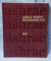 1982 ASHRAE Product Specification File - $52.79