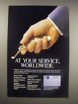 1990 Diners Club Card Ad - At your service, worldwide - £14.56 GBP