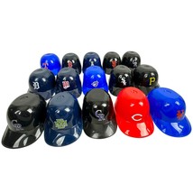 Mini Baseball Helmet Ice Cream Bowls MLB Hat Vintage Lot Of 15 Man Cave Decor - £22.97 GBP