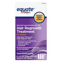 Minoxidil Topical Solution, 2 Percent, Hair Regrowth Treatment For Women... - $22.94