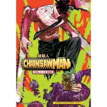 DVD Anime Chainsaw Man Complete TV Series (1-12 End) doblaje en inglés,... - £17.94 GBP