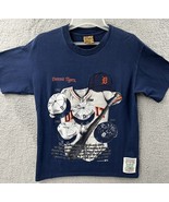 Vintage Detroit Tigers Nutmeg Cooperstown Collection Made In USA T-Shirt M - $639.57 MXN