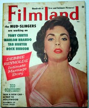 Filmland 7/1956 Debbie Reynolds~Natalie Wood~Doris Day~Rob&#39;t Wagner~Liz Taylor - £17.74 GBP