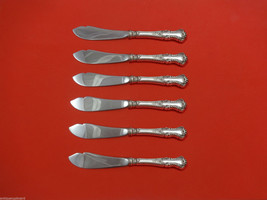 Cambridge by Gorham Sterling Silver Trout Knife Set 6pc 7 1/2&quot; HHWS  Cus... - £331.58 GBP