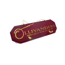 Ollivanders Gryffindor Red Wand Holder and Wood Sign - £19.58 GBP