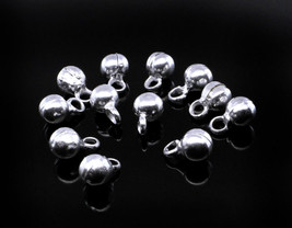 12pc Set of Silver jingle Bells for Anklets and jewelry  - £23.81 GBP