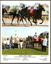 2008 - MINE THAT BIRD - Silver Deputy Stakes - 2 Photo Composite - 8&quot; x 10&quot; - £15.72 GBP