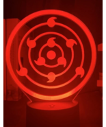 Uzumaki Naruto Sasuke Kakashi Gaara  LED Light Colors Changing Decoration - $10.90