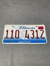 Illinois The Land Of Lincoln License Plate Chicago Springfield Joliet Ma... - $282.69 MXN