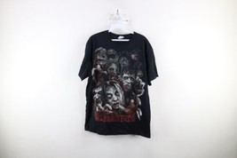 Vintage Mens Large Spell Out All Over Print AMC The Walking Dead Zombie T-Shirt - £43.61 GBP