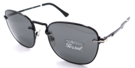 Persol Sunglasses PO 2490S 1078/B1 54-20-145 Black / Dark Grey Made in Italy - £170.10 GBP