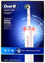 *NEW* Oral-B PRO1500 Rechargeable Electric Toothbrush - White - £41.27 GBP